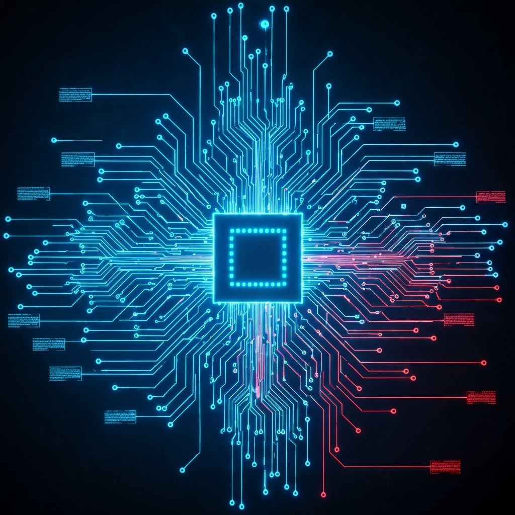 AI SEO visualization